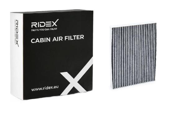 RIDEX 424I0822 Innenraumfilter Pollenfilter Aktivkohlefilter Höhe: 28 Breite: Bild RIDEX 424I0822 Innenraumfilter Pollenfilter Aktivkohlefilter Höhe: 28 Breite: