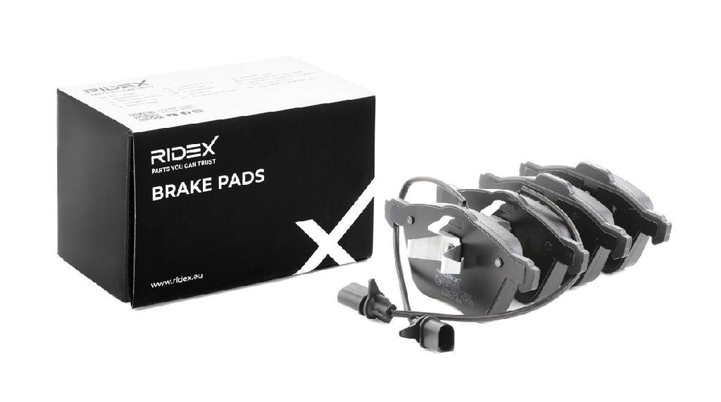 RIDEX Bremsbelagsatz Bremsbeläge Vorne für VW Transporter T1V Bus SHARAN