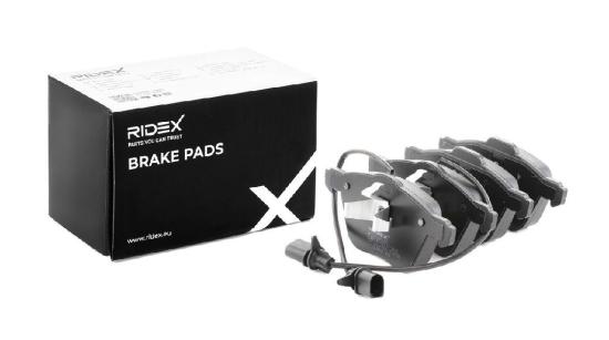 RIDEX Bremsbelagsatz Bremsbeläge Vorne für VW Transporter T1V Bus SHARAN Bild RIDEX Bremsbelagsatz Bremsbeläge Vorne für VW Transporter T1V Bus SHARAN