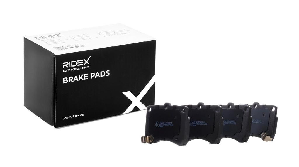 RIDEX Bremsbelagsatz Bremsbeläge Vorne für MAZDA DEMIO (DW) für KIA RIO Kombi