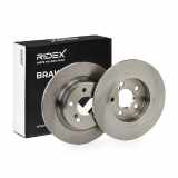 RIDEX 82B1027 2x Bremsscheiben Hinten Ø295mm voll passend für MERCEDES-BENZ