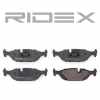 RIDEX Bremsbelagsatz Bremsbeläge Hinten für BMW 3 Limousine (E46) 3 Touring Bild RIDEX Bremsbelagsatz Bremsbeläge Hinten für BMW 3 Limousine (E46) 3 Touring