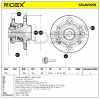 RIDEX 654W0291 Radlagersatz pro 1 Rad Hinten beidseitig mit für MINI Schrägheck Bild RIDEX 654W0291 Radlagersatz pro 1 Rad Hinten beidseitig mit für MINI Schrägheck