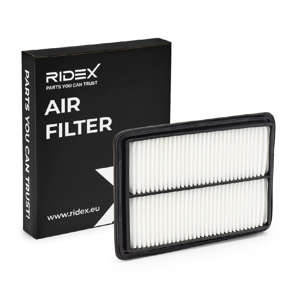 RIDEX 8A0865 Motor Luftfilter Filtereinsatz mit Vorfilter für NISSAN Qashqai II
