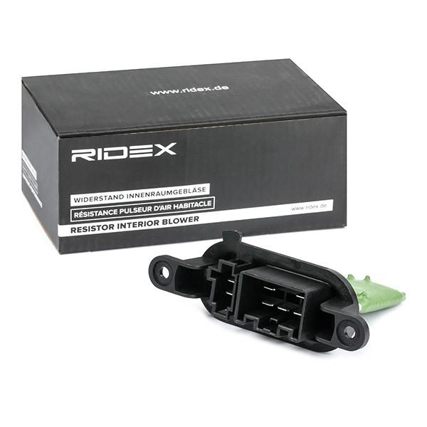 RIDEX Gebläsewiderstand für RENAULT Master 1II Kasten (FV)