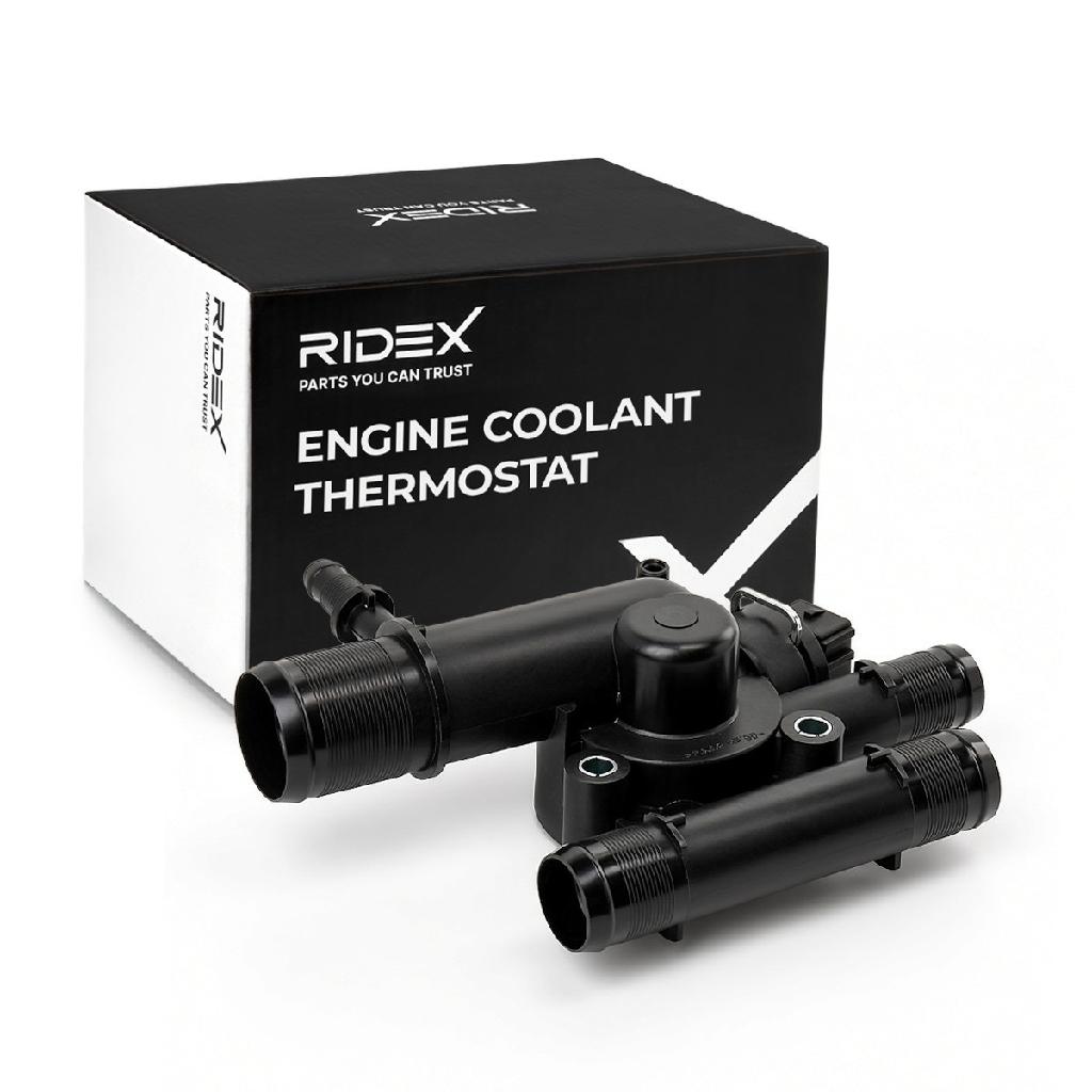 RIDEX 316T0185 Thermostat Kühlmittel Kühlwasserthermostat mit Dichtung mit 89°C