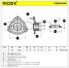 RIDEX 1180S0488 Federbeinstützlager Vorne links rechts für HYUNDAI i30 (FD) Bild RIDEX 1180S0488 Federbeinstützlager Vorne links rechts für HYUNDAI i30 (FD)