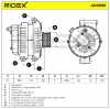 RIDEX 4G0095 Lichtmaschine 100A 14V Drehrichtung im Uhrzeigersinn mit für HONDA Bild RIDEX 4G0095 Lichtmaschine 100A 14V Drehrichtung im Uhrzeigersinn mit für HONDA