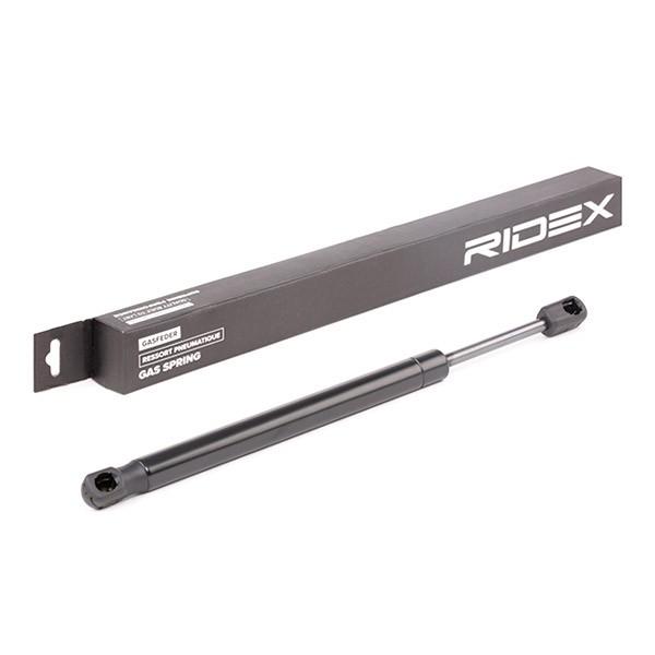 RIDEX 219G0795 Heckklappendämpfer beidseitig hinten Länge:313,5mm 495N Hub: