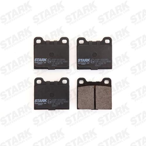 STARK Bremsbelagsatz Bremsbeläge Hinten für OPEL Corsa D Schrägheck (S07) Bild STARK Bremsbelagsatz Bremsbeläge Hinten für OPEL Corsa D Schrägheck (S07)