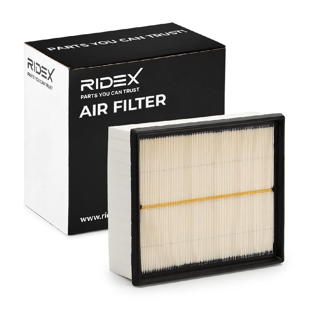 RIDEX 8A0007 Motor Luftfilter RechtEckig Filtereinsatz Umluftfilter für AUDI