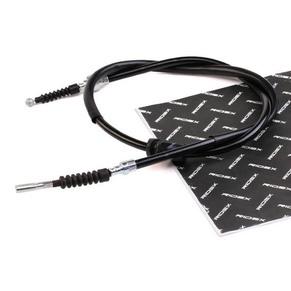 RIDEX Handbremsseil Hinten Rechts für AUDI 80 Limousine (8C2, B4)