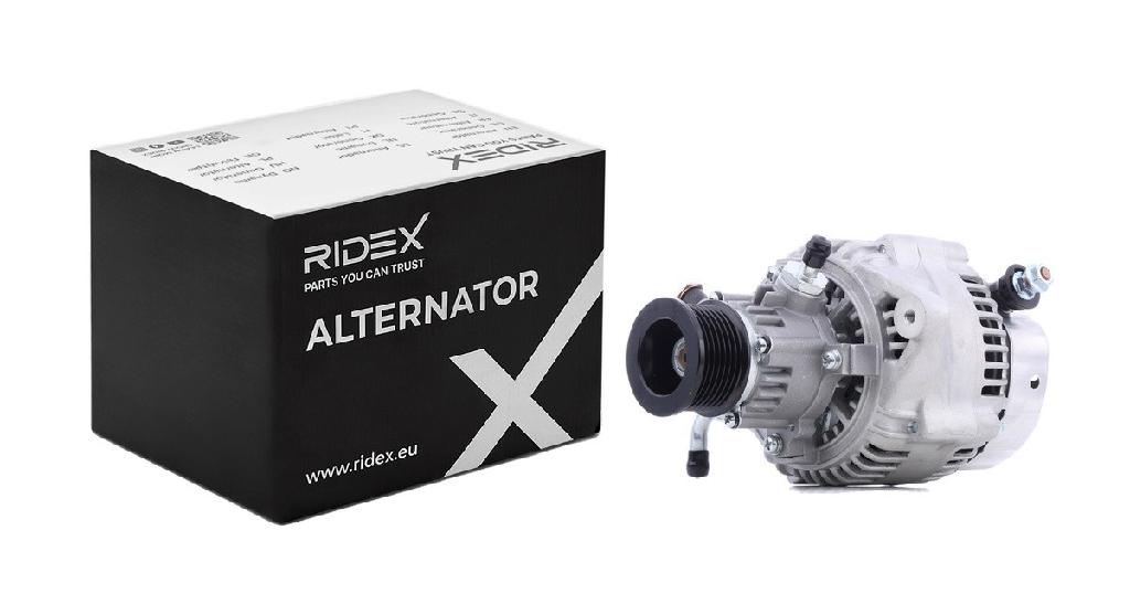 RIDEX 4G0351 Lichtmaschine 120A 12V Drehrichtung im Uhrzeigersinn mit ERR6309