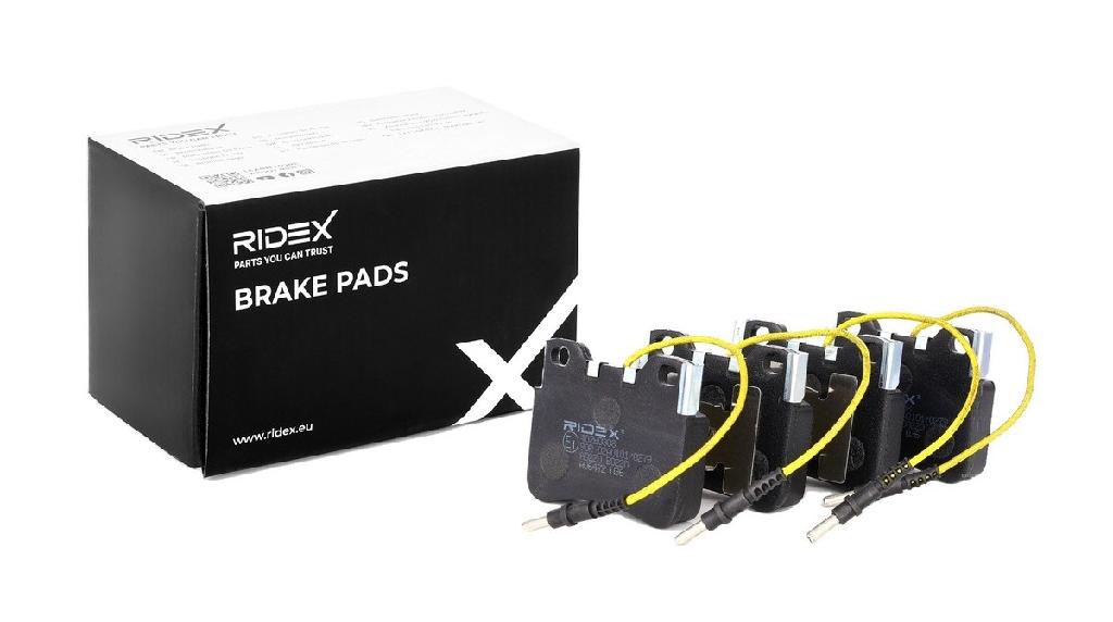 RIDEX Bremsbelagsatz Bremsbeläge Vorne passend für PEUGEOT 106 II Schrägheck