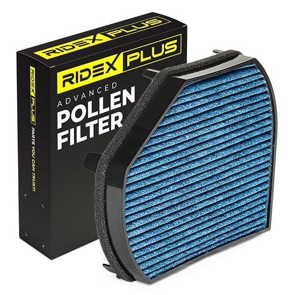 RIDEX PLUS 424I0580P Innenraumfilter Pollenfilter Aktivkohlefilter Höhe: 54