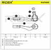 RIDEX Spurstangenkopf Vorderachse rechts Traggelenk M14x1,5 914T0063 Bild RIDEX Spurstangenkopf Vorderachse rechts Traggelenk M14x1,5 914T0063
