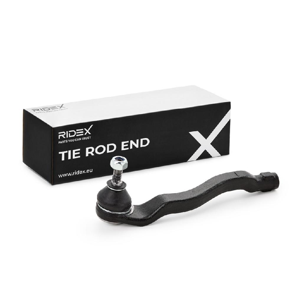 RIDEX Spurstangenkopf Vorderachse rechts außen Traggelenk M10x1.25 914T0219
