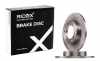 RIDEX 82B1725 1x Bremsscheibe Vorne &Oslash;302mm voll f&uuml;r TOYOTA LAND CRUISER