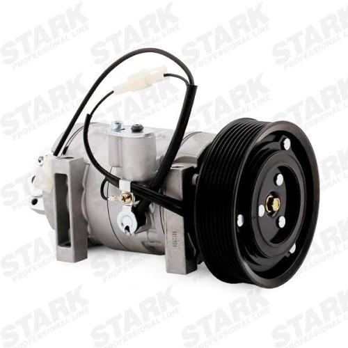 STARK A/C Kompressor für Klimaanlage Klimakompressor Kältemittel: R134a mit Bild STARK A/C Kompressor für Klimaanlage Klimakompressor Kältemittel: R134a mit