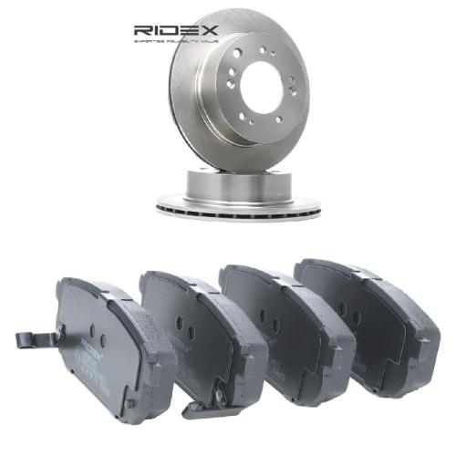 RIDEX Bremsenset Hinten Belüftet Ø315mm - Bremsscheiben und Beläge für KIA Bild RIDEX Bremsenset Hinten Belüftet Ø315mm - Bremsscheiben und Beläge für KIA