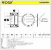 RIDEX 654W0564 Radlagersatz pro 1 Rad Vorne beidseitig Hinten 1649810106 Bild RIDEX 654W0564 Radlagersatz pro 1 Rad Vorne beidseitig Hinten 1649810106