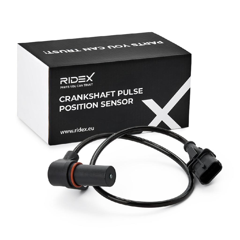 RIDEX Kurbelwellensensor 833C0009 Induktivsensor mit Kabel für FIAT GRANDE PUNTO
