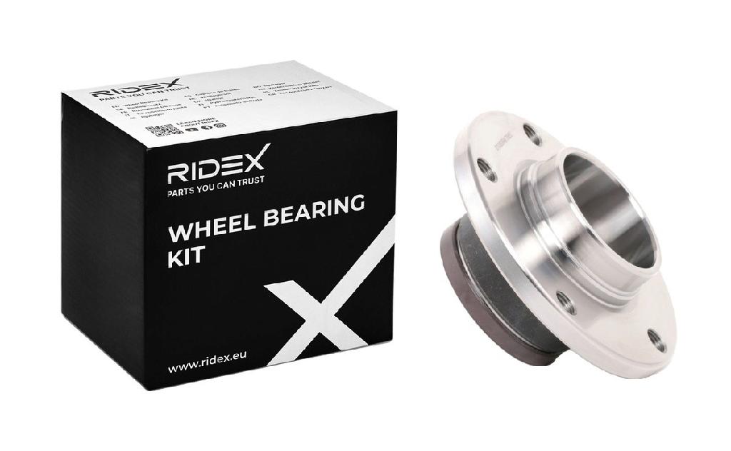 RIDEX 654W0211 Radlagersatz pro 1 Rad Hinten beidseitig für OPEL 93190216