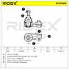 RIDEX Spurstangenkopf außen rechts Vorderachse Traggelenk M12X1.25 914T0169 Bild RIDEX Spurstangenkopf außen rechts Vorderachse Traggelenk M12X1.25 914T0169