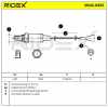 RIDEX 3922L0652 Lambdasonde Oxygen O2 Sensor für VW Golf 1I (19E, 1G1) J0854136 Bild RIDEX 3922L0652 Lambdasonde Oxygen O2 Sensor für VW Golf 1I (19E, 1G1) J0854136
