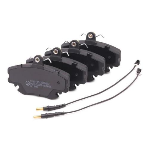 RIDEX Bremsbelagsatz Bremsbeläge Vorne für RENAULT Twingo 1I (CN0) Clio 1I Bild RIDEX Bremsbelagsatz Bremsbeläge Vorne für RENAULT Twingo 1I (CN0) Clio 1I
