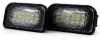 AMiO 04560 Kennzeichenbeleuchtung LED passend f&uuml;r MERCEDES-BENZ CLK (C209) SL