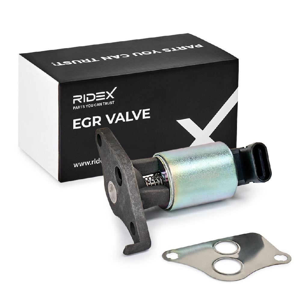 RIDEX 1145E0041 AGR-Ventil Abgasrückführungsventil mit Dichtung für OPEL
