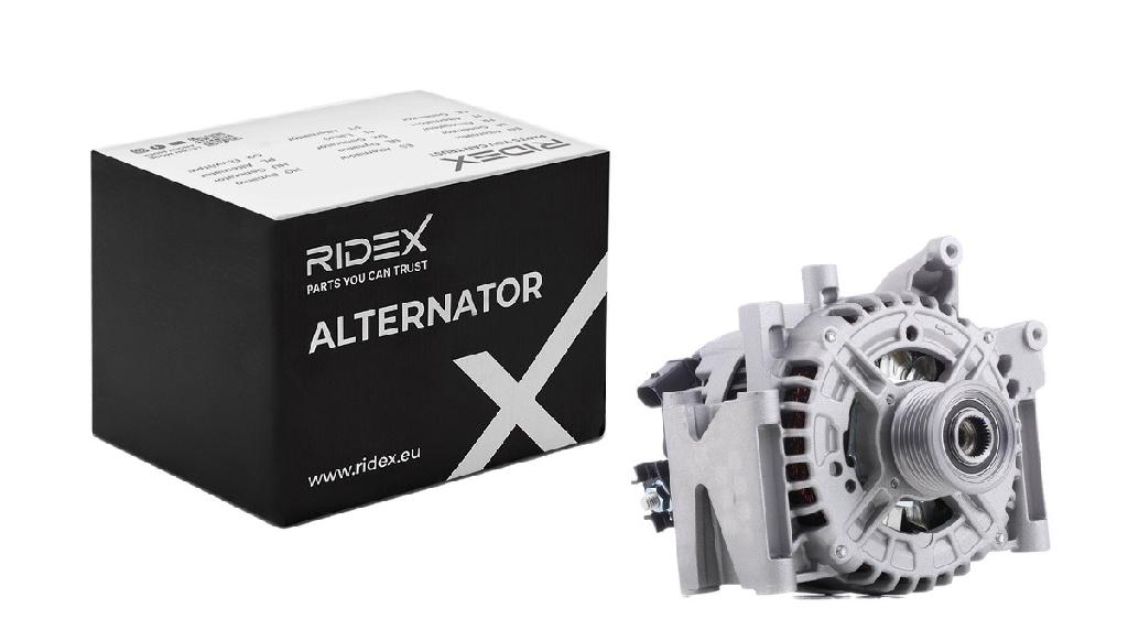 RIDEX 4G0793 Lichtmaschine 180A 14V Drehrichtung im Uhrzeigersinn mit