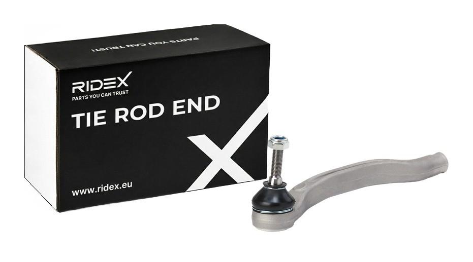 RIDEX Spurstangenkopf Vorderachse links Traggelenk M10X1.25 914T1005 für RENAULT