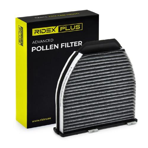 RIDEX PLUS 424I0070P Innenraumfilter Pollenfilter Aktivkohlefilter Höhe: 72 Bild RIDEX PLUS 424I0070P Innenraumfilter Pollenfilter Aktivkohlefilter Höhe: 72