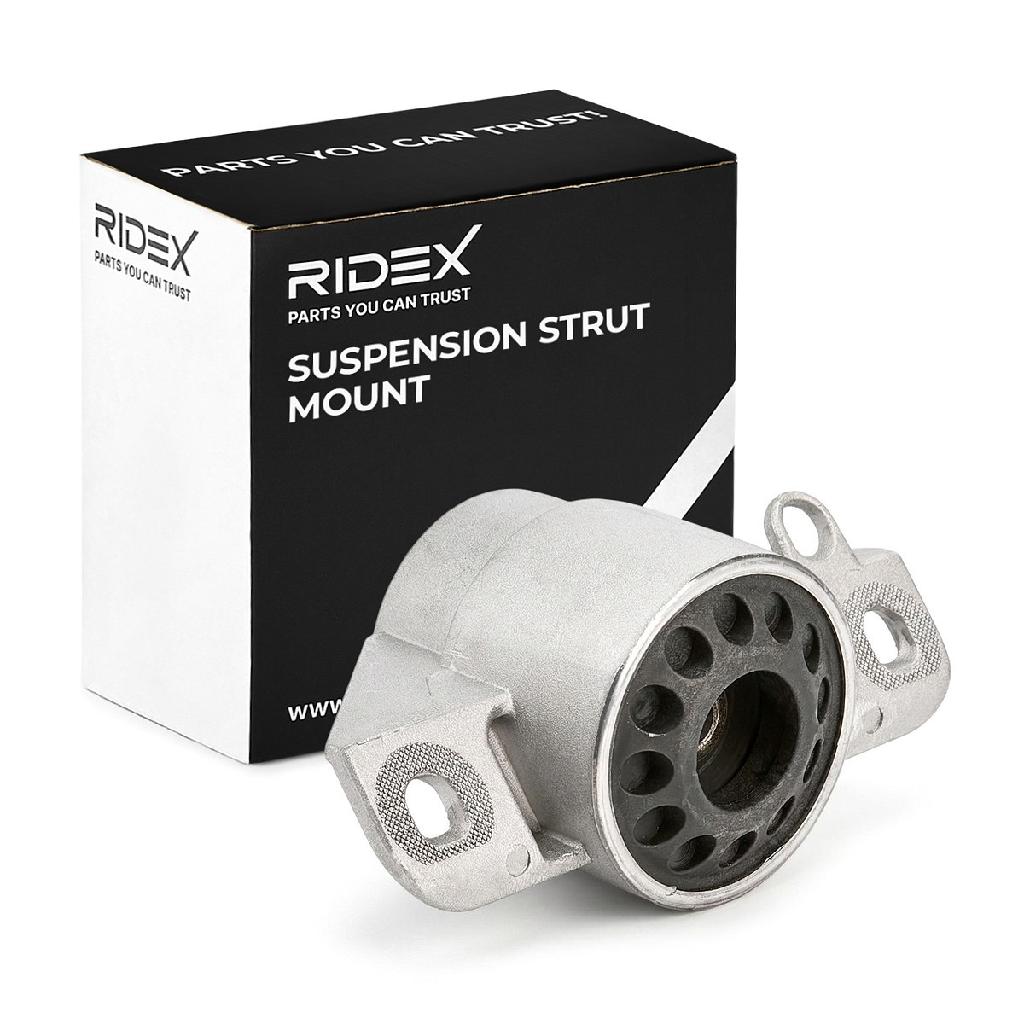 RIDEX 1180S0245 Federbeinstützlager ohne Kugellager Hinten oben für AUDI