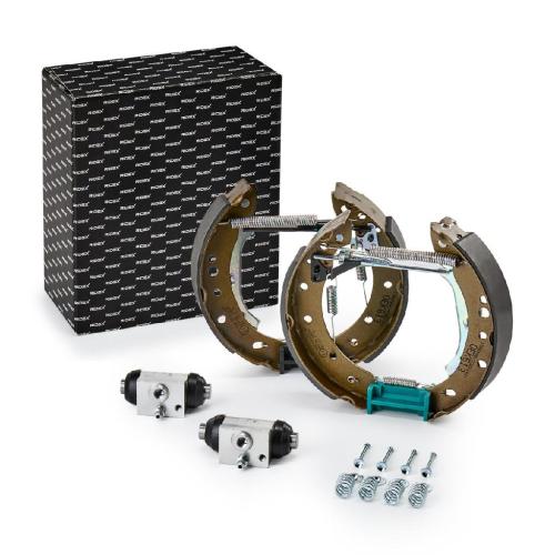 RIDEX Bremsenset Trommelbremse Bremsbacken Satz mit Radbremszylinder mit Zubehör Bild RIDEX Bremsenset Trommelbremse Bremsbacken Satz mit Radbremszylinder mit Zubehör