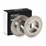 RIDEX 82B0902 2x Bremsscheiben Hinten Ø259,2mm voll für SUZUKI SWIFT IV