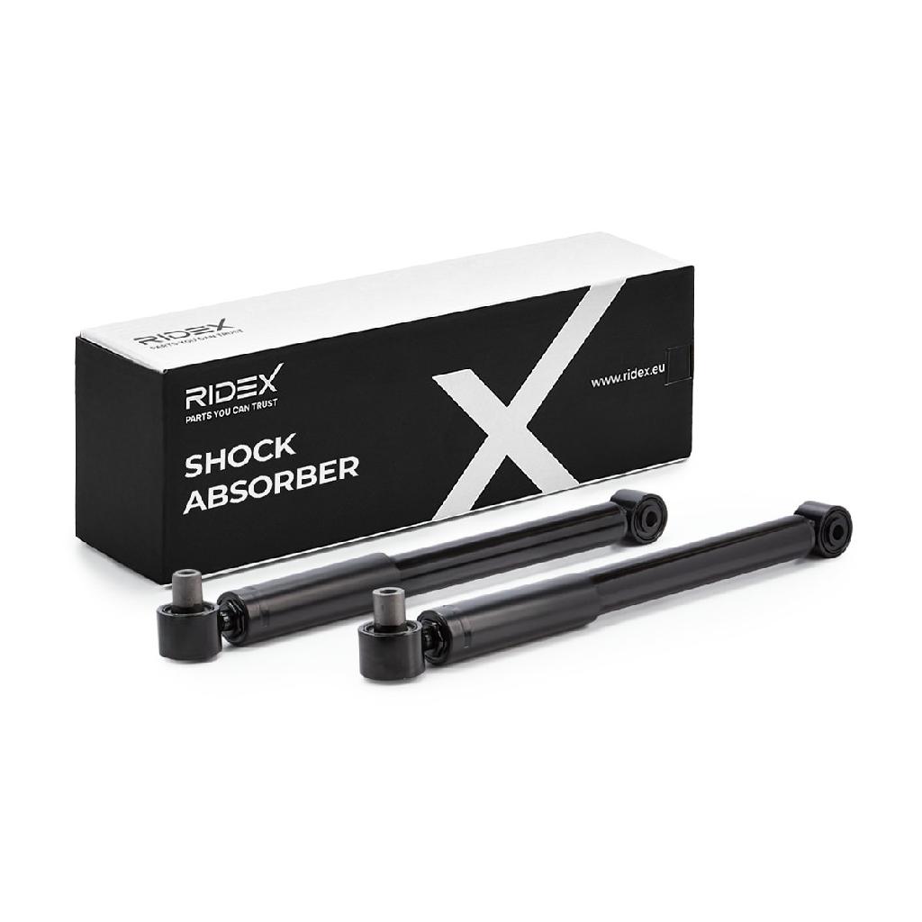 RIDEX 854S20519 2x Stoßdämpfer Gasdruck Hinten passend für MERCEDES-BENZ