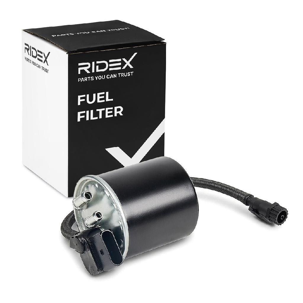 RIDEX 9F0134 Kraftstofffilter Line Filter passend für MERCEDES-BENZ