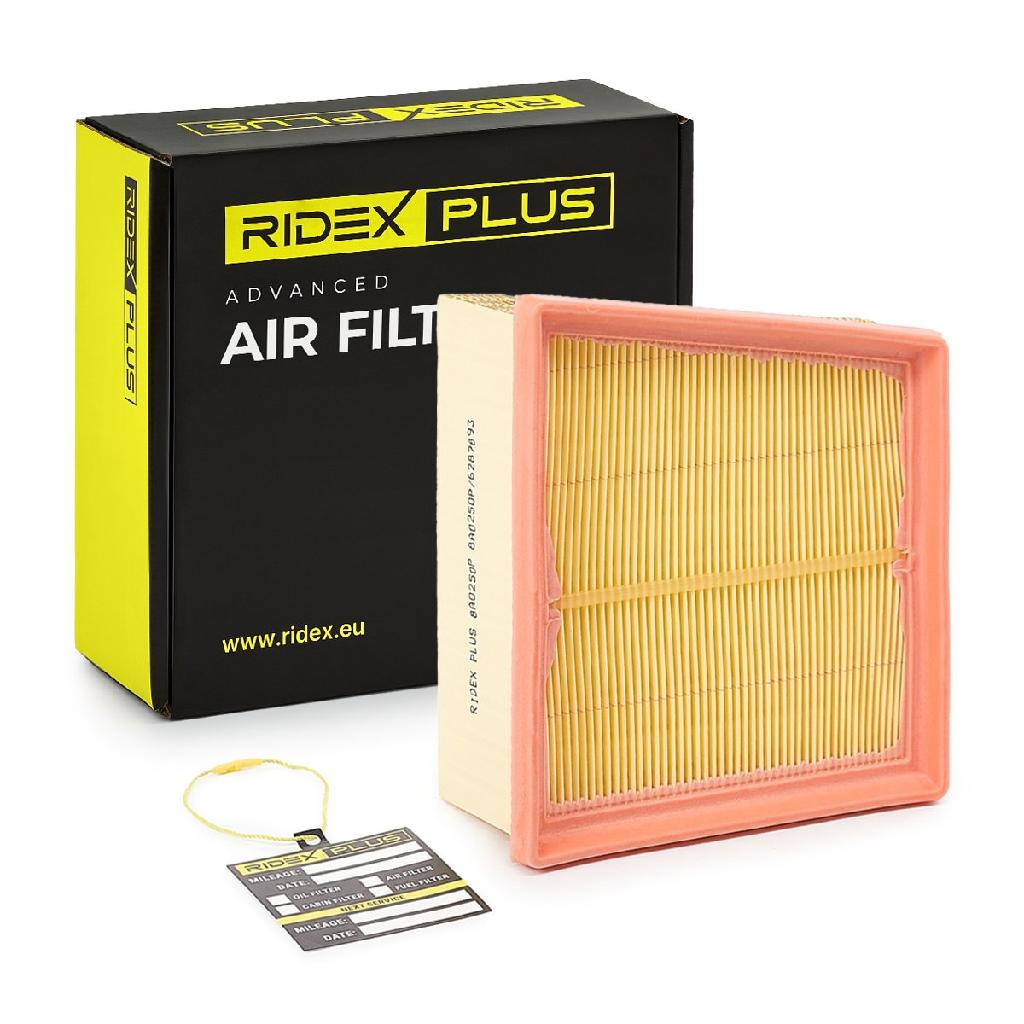 RIDEX PLUS 8A0250P Motor Luftfilter Filtereinsatz für FORD Fiesta Mk6 Schrägheck
