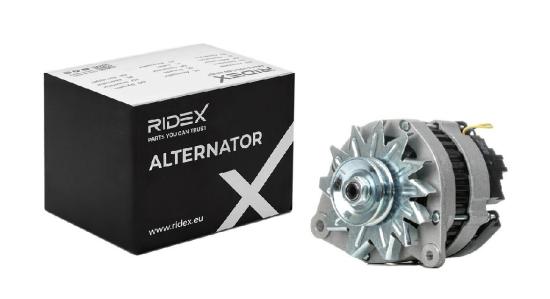 RIDEX 4G1307 Lichtmaschine 50A 14V Drehrichtung gegen den Uhrzeigersinn mit Bild RIDEX 4G1307 Lichtmaschine 50A 14V Drehrichtung gegen den Uhrzeigersinn mit