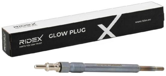 RIDEX Diesel Glühkerze 11,5V Schlüsselweite: 10mm Gewindemaß:M10x1 Bild RIDEX Diesel Glühkerze 11,5V Schlüsselweite: 10mm Gewindemaß:M10x1