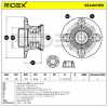 RIDEX 654W0160 Radlagersatz pro 1 Rad Hinten beidseitig f&uuml;r RENAULT Sc&eacute;nic 1