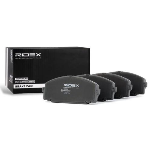RIDEX Bremsbelagsatz Bremsbeläge Vorne für TOYOTA HIACE IV Kasten Hiace IV Bus Bild RIDEX Bremsbelagsatz Bremsbeläge Vorne für TOYOTA HIACE IV Kasten Hiace IV Bus