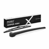 RIDEX Wischerarm Scheibenwischerarm 301W0207 hinten mit Wischblatt für AUDI