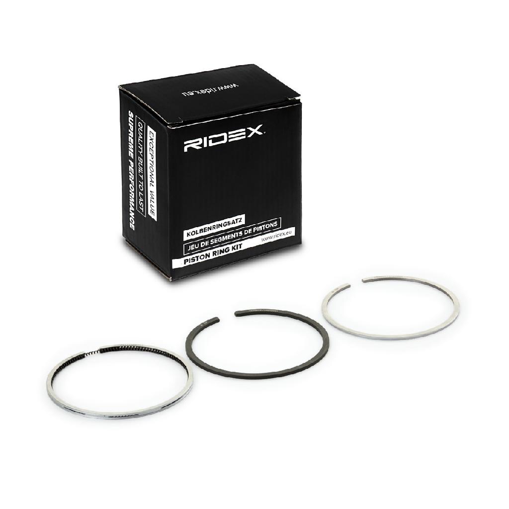 RIDEX Kolbenringsatz passend für PEUGEOT 207 (WA, WC)