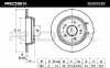 RIDEX 82B0528 2x Bremsscheiben Hinten Ø281,2mm voll für HONDA CR-V IV (RM) Bild RIDEX 82B0528 2x Bremsscheiben Hinten Ø281,2mm voll für HONDA CR-V IV (RM)