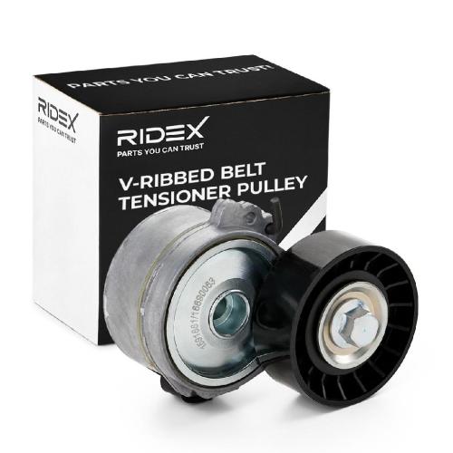 RIDEX 310T0510 Spannrolle Keilrippenriemen passend für PEUGEOT 206 Schrägheck Bild RIDEX 310T0510 Spannrolle Keilrippenriemen passend für PEUGEOT 206 Schrägheck