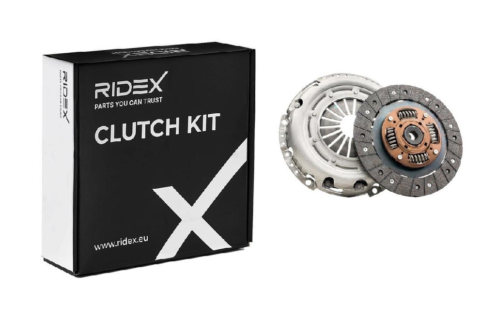 RIDEX 479C0047 Kupplungssatz für FORD Fiesta Mk6 Schrägheck (JA8, JR8) 1077989